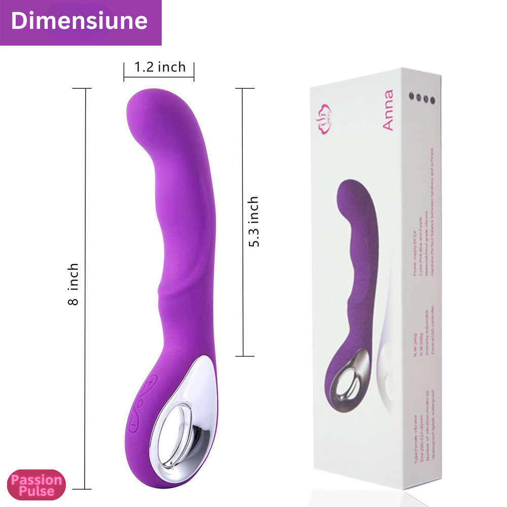 Vibrator pentru punctul G VibraJoy Pro 360 Purple - imagine 4