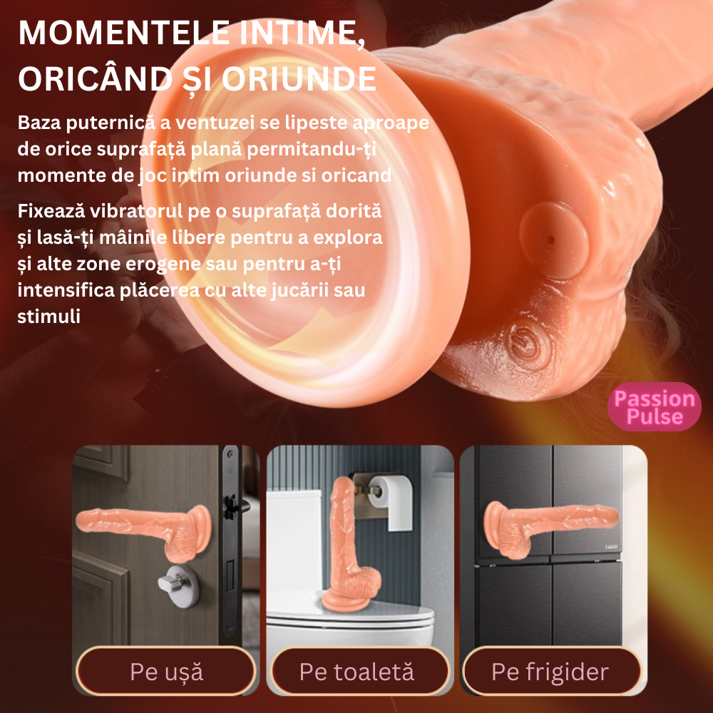 Dildo Realistic Pleasure Wand *L* - imagine 5