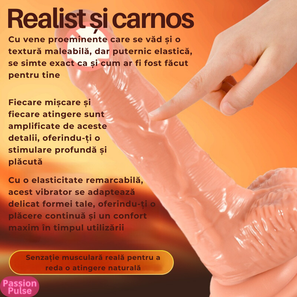 Dildo Realistic Pleasure Wand *L* - imagine 3