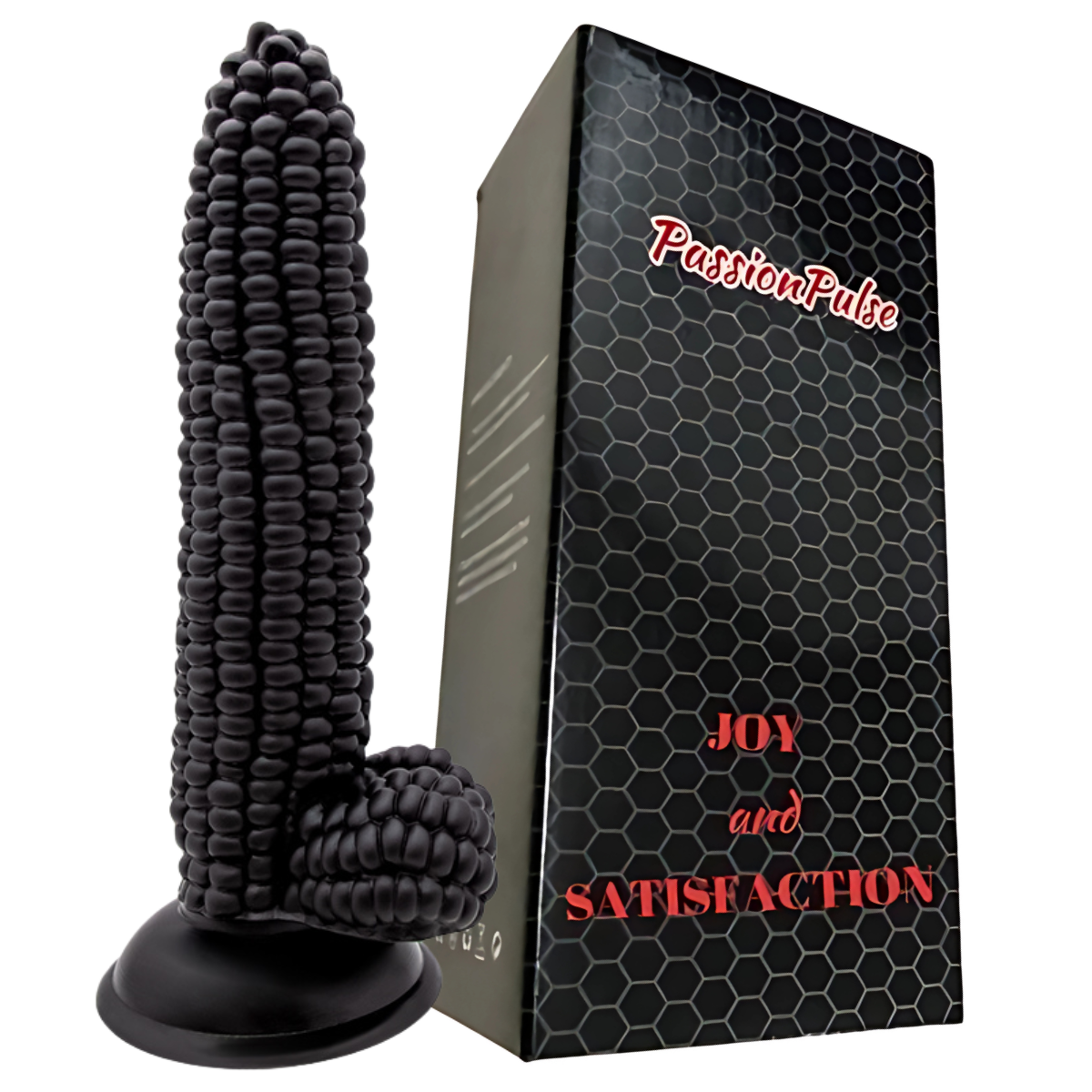 Dildo Realistic Sweet Love Corn Black - imagine 2