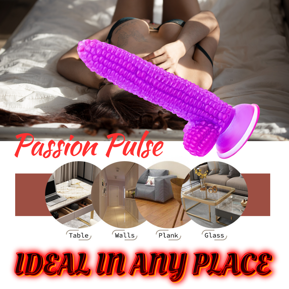 Dildo Realistic Sweet Love Corn Mov - imagine 5