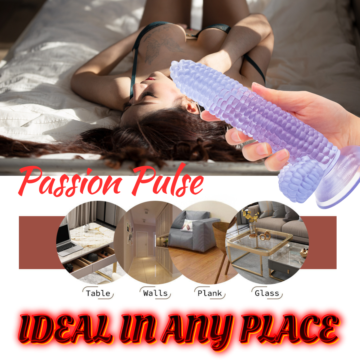 Dildo Realistic Sweet Love Corn Blue - imagine 5