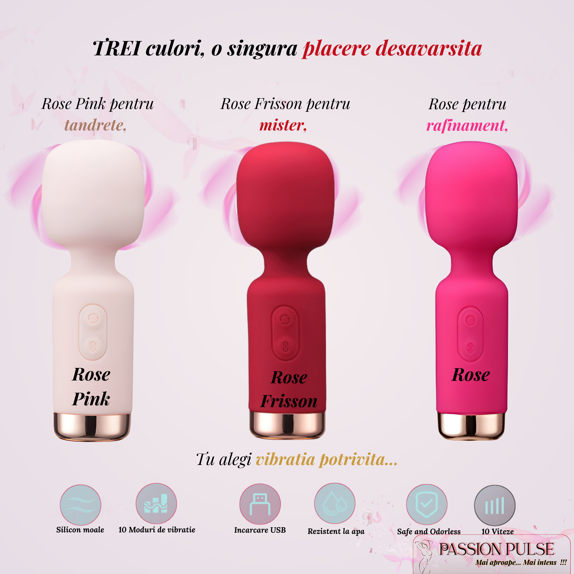 Mini Vibrator Portabil My Little Friend Pink - imagine 7