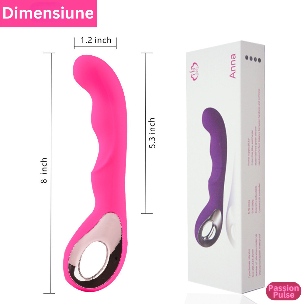 Vibrator pentru punctul G VibraJoy Pro 360 Rose - imagine 4