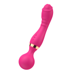 Vibrator punctul G si clitoris Vibe Control Rose