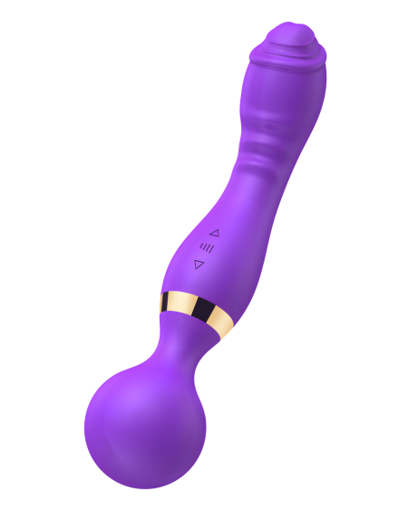 Vibrator punctul G si clitoris Vibe Control Purple