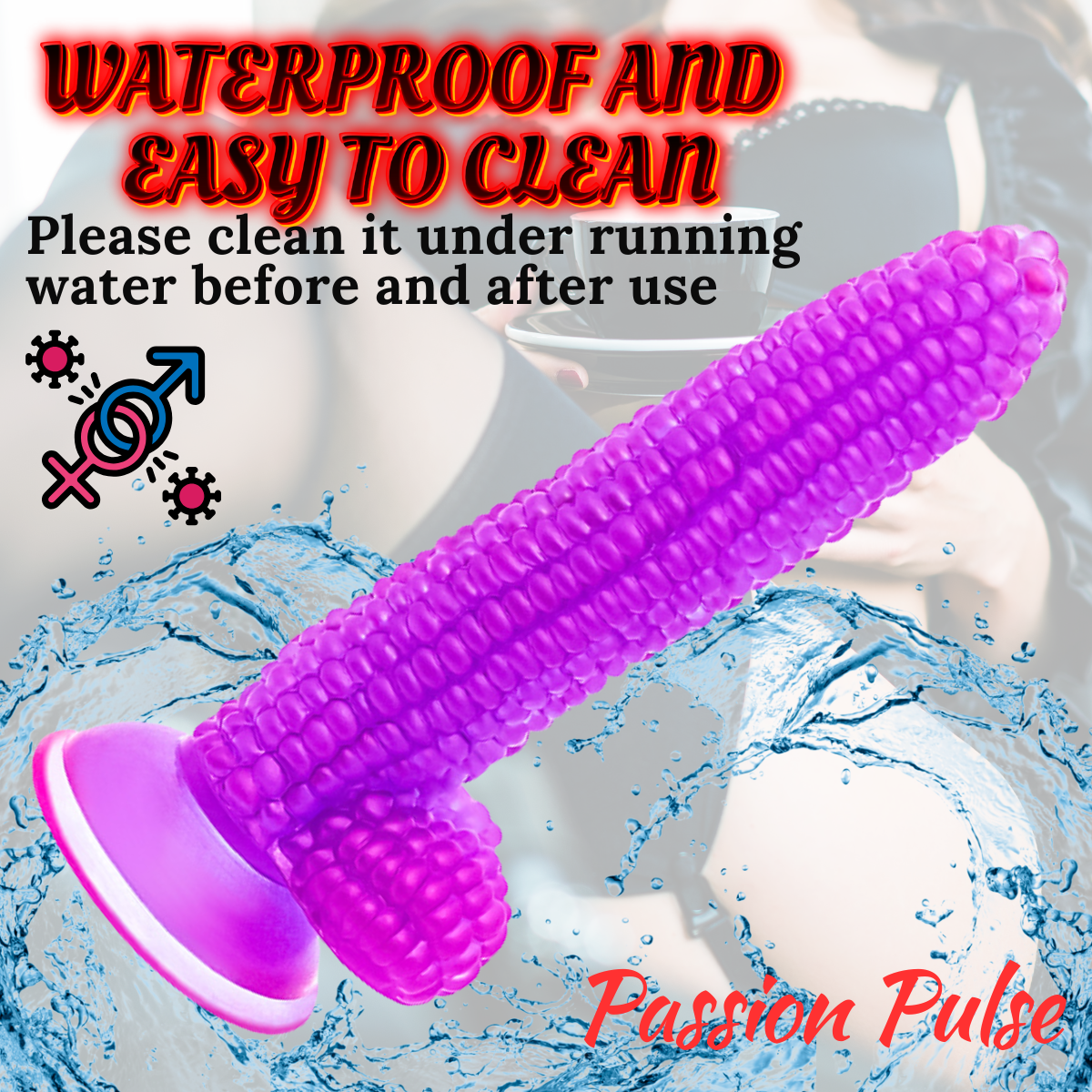 Dildo Realistic Sweet Love Corn Mov