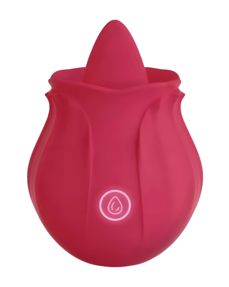 Vibrator pentru clitoris si sani Blossom Stimulator Red
