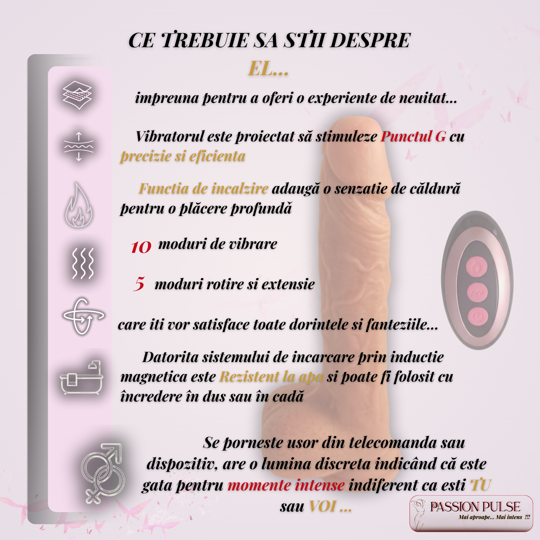 Dildo Realistic Extasy Wave Stimulator - imagine 7