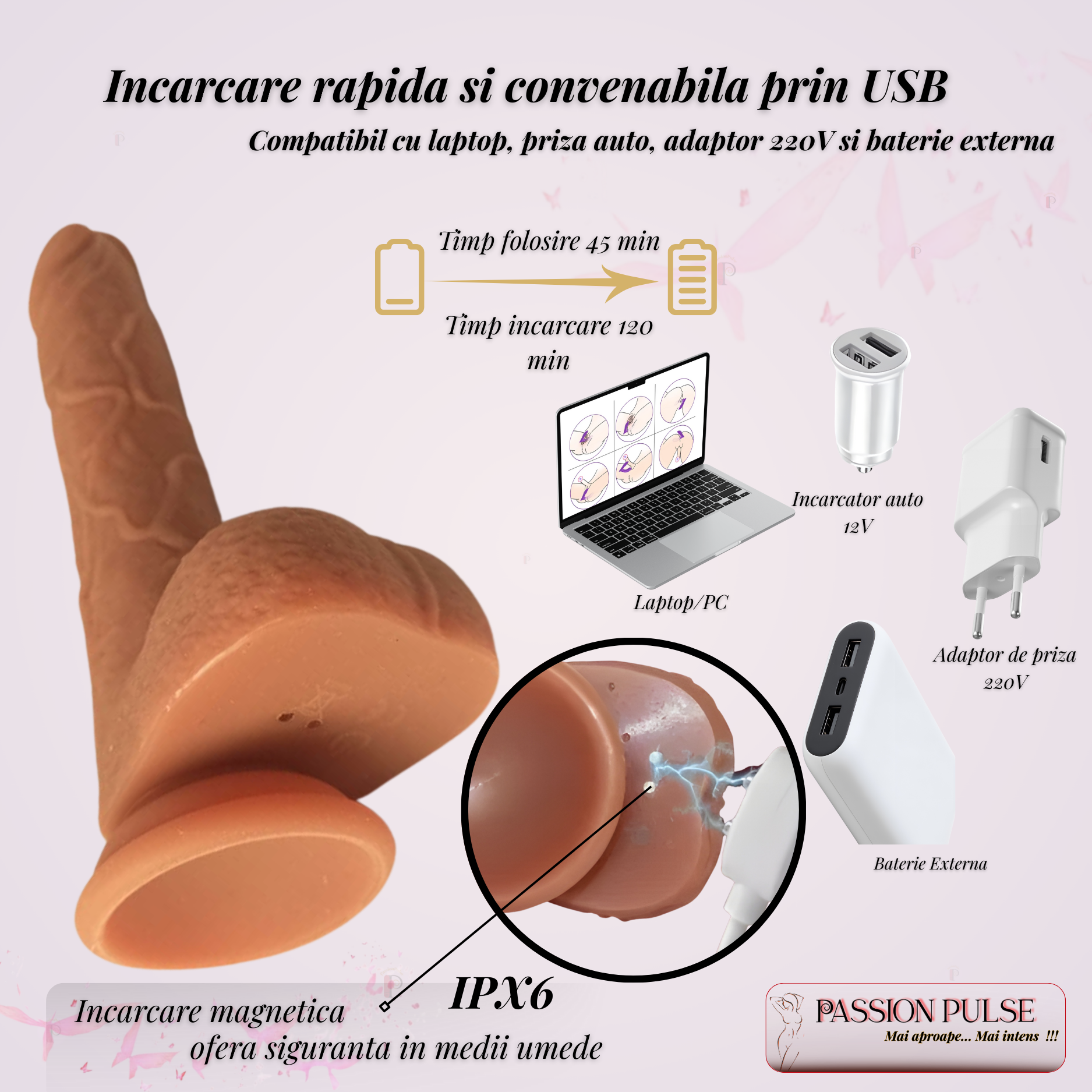 Dildo Realistic Extasy Wave Stimulator - imagine 5