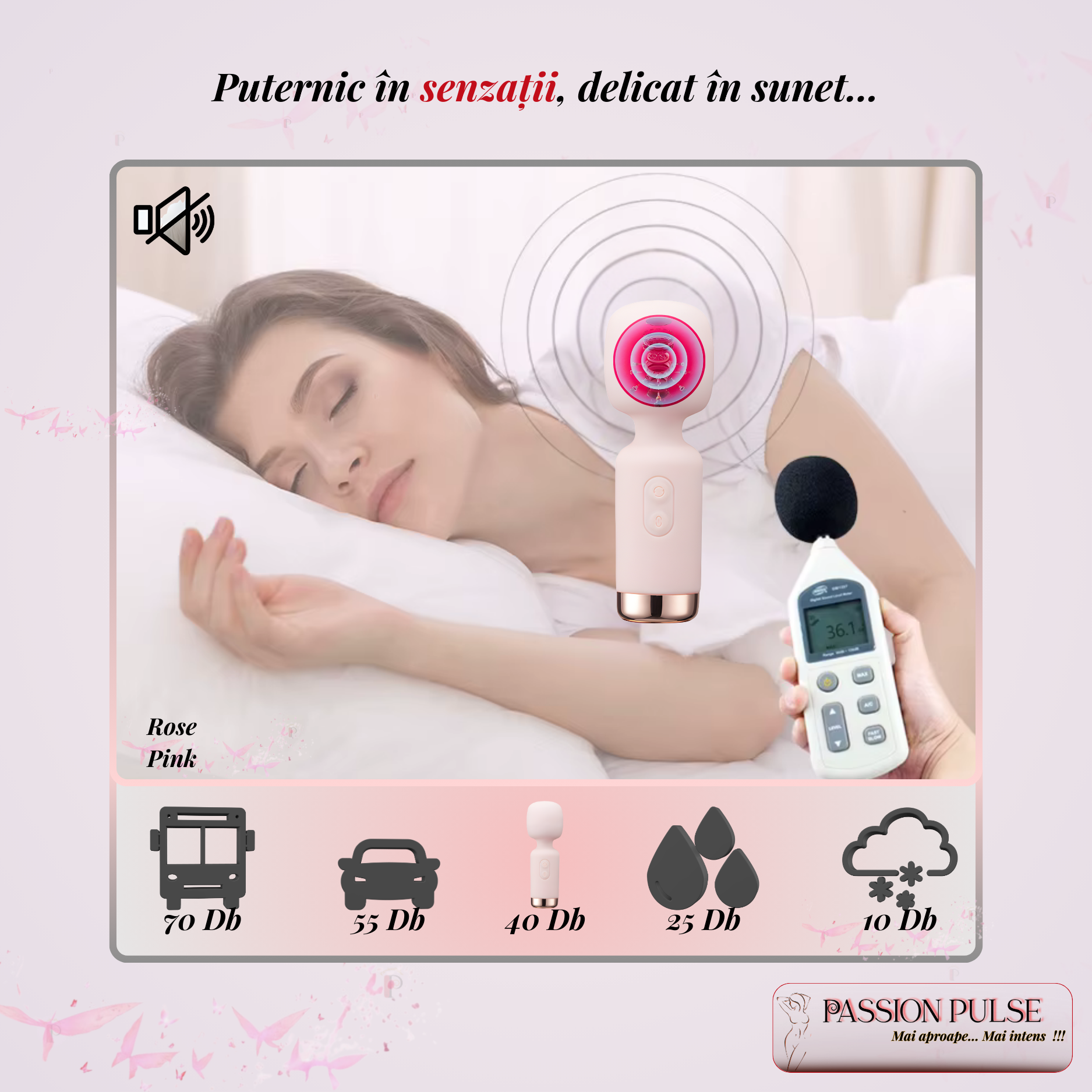 Mini Vibrator Portabil My Little Friend Pink - imagine 5