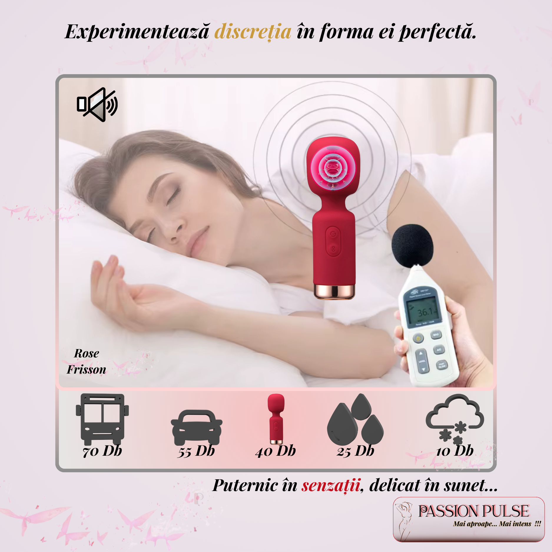 Mini Vibrator Portabil My Little Friend Red - imagine 3